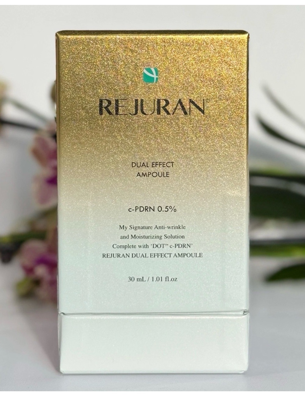 Dual Effect Ampoule - Gold/White Anti-Wrinkle Moisturizing Serum